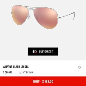 Gold Ray Ban Aviators